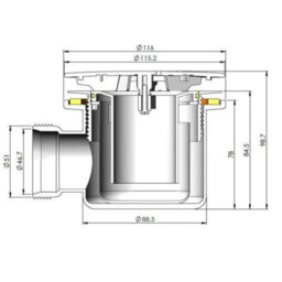 Dezine 8mm Brushed Brass 1700 X 900mm Fixed Side And End Screens With Shower Tray - thumbnail 6