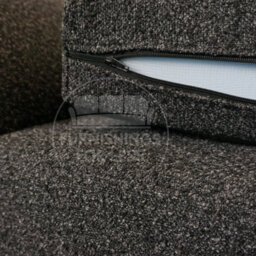 Furnishings For Less UK Paris Charcoal Boucle Fabric Long 4 Seater Sofa - Scatter - thumbnail 7