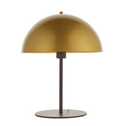 Luminosa Lighting Luminosa Nuoro Table Lamp Soft Gold & Dark Bronze Effect Paint