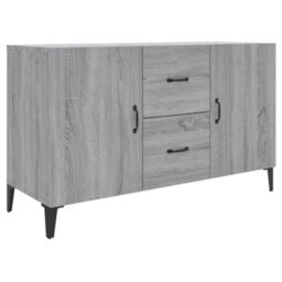 Berkfield Sideboard Grey Sonoma 100X36X60 Cm Engineered Wood - thumbnail 2