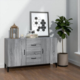 Berkfield Sideboard Grey Sonoma 100X36X60 Cm Engineered Wood - thumbnail 1