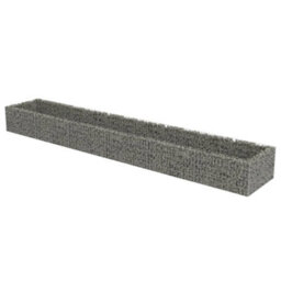 Berkfield Gabion Raised Bed Galvanised Steel 540X90X50 Cm - thumbnail 2