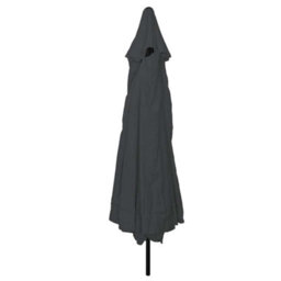 Berkfield Garden Parasol 395X245 Cm In Anthracite - thumbnail 2