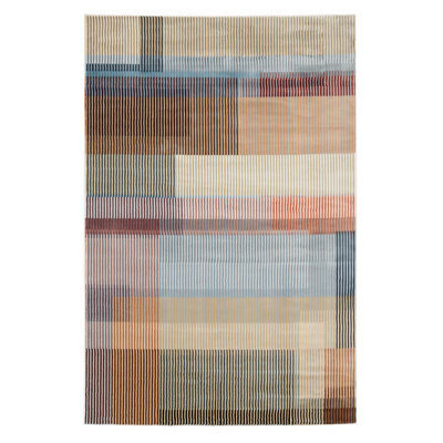 Loomed Pastel Multi-Coloured Contemporary Bedroom Living Runner Rug 60X240Cm - image 1