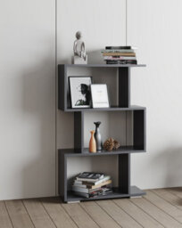 Vcm Room Divider Stand Shelf Books Palusa M - thumbnail 3