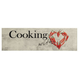 Berkfield Kitchen Rug Washable Peper Cooking 60X180 Cm Velvet - thumbnail 2