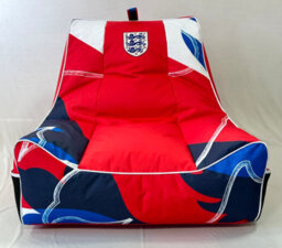 Kaikoo England Football Club Teams Beanbag Chair Red - thumbnail 1