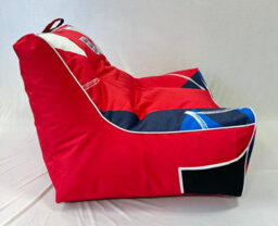 Kaikoo England Football Club Teams Beanbag Chair Red - thumbnail 3