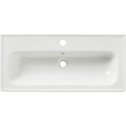 GoodHome Ladoga Matt White Vanity Unit & Basin Set - Includes Towan Basin (W)800mm (H)810mm - thumbnail 3