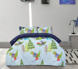 Smart Living Fun & Cosy Kids' Duvet Cover With Pillowcase & Fitted Sheet Complete Set - thumbnail 1