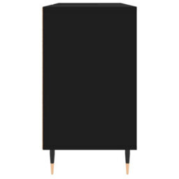 Berkfield Bathroom Cabinet Black 80X33X60 Cm Engineered Wood - thumbnail 7