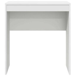 Berkfield Writing Desk White Engineered Wood 70 X 40 X 76 Cm Simple - thumbnail 4