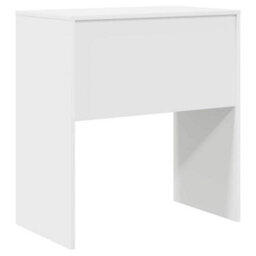 Berkfield Writing Desk White Engineered Wood 70 X 40 X 76 Cm Simple - thumbnail 6