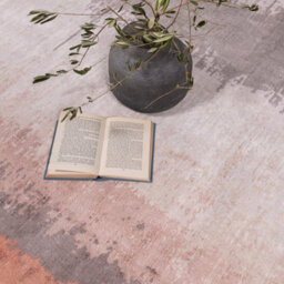 Orange Viscose Handmade , Luxurious , Modern Easy To Clean Abstract Rug For Living Room, Bedroom - 160Cm X 230Cm - thumbnail 2
