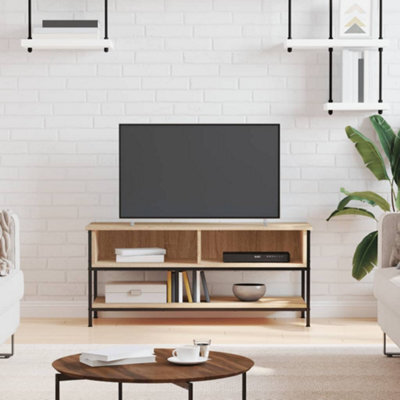Vidaxl Tv Cabinet Sonoma Oak 100X35X45 Cm Engineered Wood - image 1