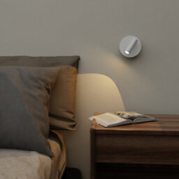 CGC Lighting Cgc Scarlet White Adjustable Head Led Rechargeable Magnetic Usb Reading Bedside Wall Light - thumbnail 4