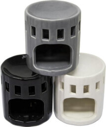 New Pack Of 4 Ceramic Oil Burner Melts Tea Light Candle Gift Set Aroma - thumbnail 6