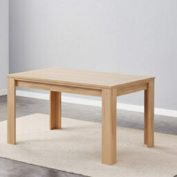 Kosy Koala Dining Table Set Oak Effect Table With 2 Grey Velvet Benches Dining Furniture Set - thumbnail 8