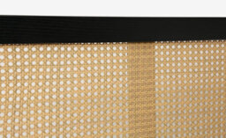 Save On Goods UK 5Ft King Size Black Rattan Wood Wooden Bed Frame,bedstead - thumbnail 3