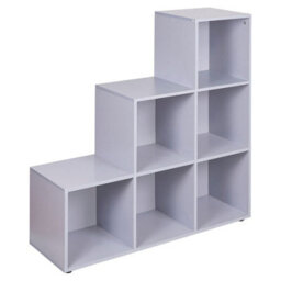 Urbn-Living Urbnliving - 6-Cube Step Shelving Unit - thumbnail 1