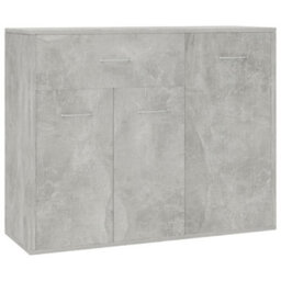 Berkfield Sideboard Concrete Grey 88X30X70 Cm Engineered Wood - thumbnail 2