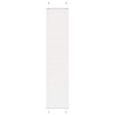 Walplus Pleated Blind White 50X200 Cm Fabric Width 49.4 Cm Polyester - image 1