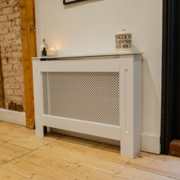 Jack Stonehouse White Diamond Mdf Radiator Cover - Medium - 112Cm (W) X 81.5Cm (H) X 19Cm (D) - thumbnail 3