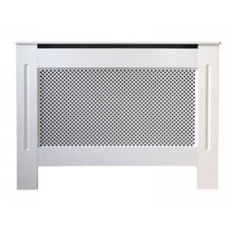 Jack Stonehouse White Diamond Mdf Radiator Cover - Medium - 112Cm (W) X 81.5Cm (H) X 19Cm (D) - thumbnail 2