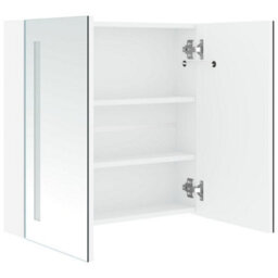 Vidaxl Led Bathroom Mirror Cabinet 60X14X62 Cm - thumbnail 5