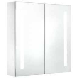 Vidaxl Led Bathroom Mirror Cabinet 60X14X62 Cm - thumbnail 2