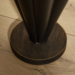 Dibor Traditional Small Black And Gold Umbrella Holder Stand - thumbnail 5