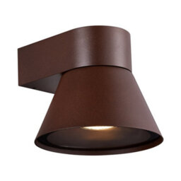 Nordlux Kyklop Outdoor Aluminium Wall Light Dark Sky  Brown,mains - thumbnail 3