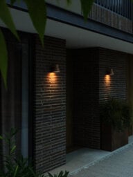 Nordlux Kyklop Outdoor Aluminium Wall Light Dark Sky  Brown,mains - thumbnail 4
