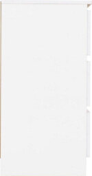 Seconique Malvern 3 Drawer Chest In White Recessed Handles - thumbnail 4
