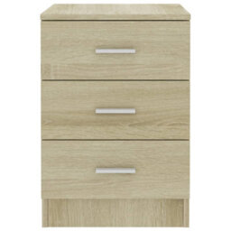 Vidaxl Bedside Cabinets 2 Pcs Sonoma Oak 38X35X56 Cm Engineered Wood - thumbnail 5