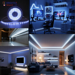 Brightex LED Brightex 25M Smd Led Strip Light White 220V Flexible Super Bright Ip65 Led Tape With Connector For Indoor & Outdoor - thumbnail 5