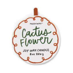 Paddywax Ceramic Soy Candle Flower 226G - Cactus Flower Boxed - thumbnail 3