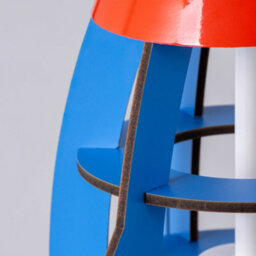 Litecraft Blue Rocket Glow Kids Ceiling Pendant - thumbnail 5