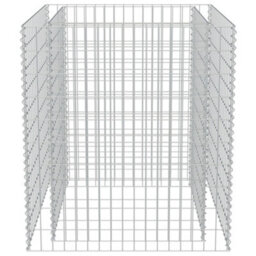 Berkfield Gabion Raised Bed Galvanised Steel 90X90X100 Cm - thumbnail 5