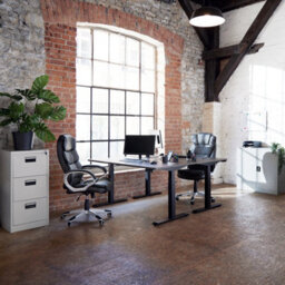 Tectake Office Chair Zulu - Desk Chair Computer Chair - White - thumbnail 9