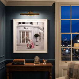 Home Luxe Interiors Dior Jewelry White Step Frame Luxury Wall Art 40X40Cm Home Decor - thumbnail 2