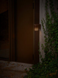 Nordlux Sidara Outdoor Wall Light Brown Aluminium Solar E27 Sensor Coastal/marine Safe - Mains Powered, Ip54 - thumbnail 8