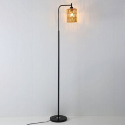 Thehotsale Cylindrical Shade Modern Metal Floor Lamp Standing Light 170Cm H - thumbnail 6