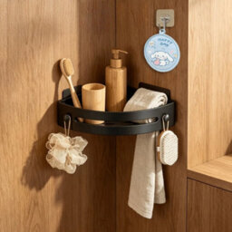 6-Tier No-Drill Corner Shower Shelf Rust-Proof Abs Bathroom Storage Rack - thumbnail 4
