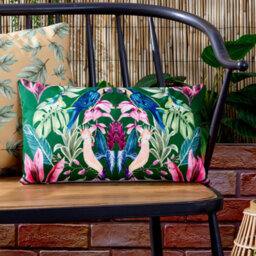 Wylder Tropics Kali Birds Tropical Outdoor Cushion Cover - thumbnail 1