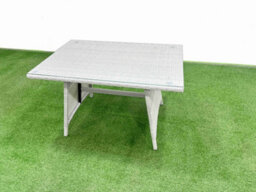 Fimous Outdoor Rattan Garden Furniture Dining Set 9-Seater Patio Rectangular Table 3 Seater Sofa Armchair Set With 2 Small Stools - thumbnail 3
