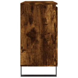 Berkfield Sideboard Smoked Oak 104X35X70 Cm Engineered Wood - thumbnail 7