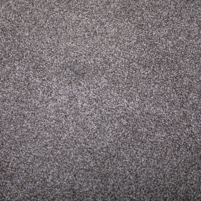 FloorMatch Mocha Brown Twist Carpet Durable Hard Wearing Pile 6mm Thick - 4M Width - image 1