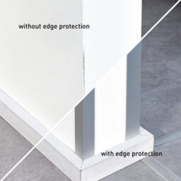Pack Of 3 - Nielsen Aluminium L-Shaped Angle Profile, Matt Anodized, 2000X30X30mm, Thickness: 2mm, Length: 2M - thumbnail 4