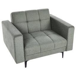 Beliani Armchair Alnes Fabric Dark Green - thumbnail 8